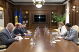 Zinaida Greceanîi a discutat cu Ambasadorul Federației Ruse la Chișinău, Oleg Vasnețov