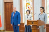 Olesea Stamate a depus jurămîntul în calitate de ministru al Justiției