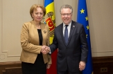 Președintele Parlamentului a avut o întrevedere cu Ambasadorul Republicii Franceze în Moldova