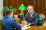 Igor Dodon a avut o întrevdere cu directorul Serviciului de Informații și Securitate al Republicii Moldova, Alexandru Esaulenco