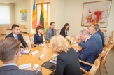 Prim-ministrul Republicii Moldova, Maia Sandu, s-a întâlnit cu omologul său lituanian, Saulius Skvernelis