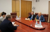 Ministrul Vadim Brînzan a avut o întrevedere cu Ambasadorul Lituaniei în Republica Moldova, Kęstutis Kudzmanas