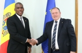 Ministrul Aureliu Ciocoi a avut o întrevedere cu Ambasadorul SUA în Republica Moldova