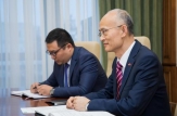 Premierul Ion Chicu a avut o întrevedere cu Ambasadorul Extraordinar și Plenipotențiar al Republicii Populare Chineze în Republica Moldova, Zhang Yinghong