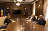 Zinaida Greceanîi a avut o întrevedere cu președintele Curții Constituționale