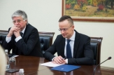Premierul Ion Chicu s-a întâlnit cu Ministrul de externe al Ungariei, Peter Szijjarto