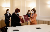 Președintele Republicii Moldova, Maia Sandu, a semnat Acordul privind edificarea și dezvoltarea parteneriatului cu Congresul Autorităților Locale din Moldova