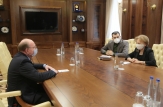 Președintele Parlamentului Zinaida Greceanîi a avut o întrevedere cu Ambasadorul Federației Ruse Oleg Vasnețov