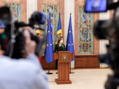 Președintele Maia Sandu l-a nominalizat astăzi pe Igor Grosu la funcția de Prim-ministru