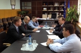 Vasile Bumacov a avut astăzi o întrevedere cu reprezentanţii  DG DEVCO şi ai Delegaţiei Uniunii Europene în R.Moldova
