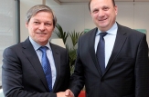 Vasile Bumacov s-a întâlnit la Bruxelles cu Comisarul european pentru agricultură și dezvoltare rurală, Dacian Cioloș
