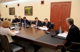 Iurie Leancă a prezidat o şedinţă de lucru privind deciziile Federației Ruse cu privire la importul produselor moldoveneşti pe piaţa rusească