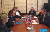 Ministrul Economiei Andrian Candu a avut o întrevedere ministrul rus al Dezvoltării Economice Aleksei Uliukaev