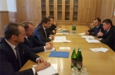 Ministrul Octavian Calmîc a discutat aspectele colaborării moldo-ucraineane cu mai mulţi membri ai Guvernului de la Kiev