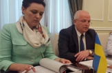 Octavian Calmîc şi Stepan Kubiv au discutat despre relaţiile comercial-economice dintre Moldova şi Ucraina