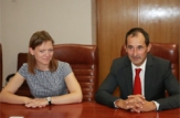 Octavian Calmîc a avut o întrevedere cu directorul Secretariatului Comunității Energetice