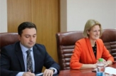 Ministrul Economiei a avut o întrevedere cu ambasadorul Regatului Unit al Marii Britanii şi Irlandei de Nord în Republica Moldova