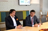 Chiril Gaburici a avut o întrevedere cu Șeful operațiuni Orange Group pentru regiunea europeană, Jean-Marc Vignolles