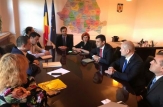 Chiril Gaburici a avut un șir de întrevederi cu membri ai Cabinetului de Miniștri din România