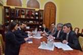 Ruslan Codreanu a avut o întrevedere cu șeful reprezentanței Băncii Europene de Investiții din Republica Moldova, Antonio Castillo