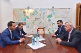 Primarul general interimar s-a întâlnit cu directorul uzinei „Belkommunmash