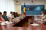Ministrul Vadim Brînzan în discuții cu membrii Alianței Întreprinderilor Mici și Mijlocii din Moldova