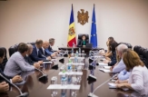 Maia Sandu a avut o întrevedere cu reprezentanții Confederației Naționale a Patronatului din Republica Moldova