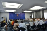 Ministrul Finanțelor Natalia Gavrilița a avut o ședință de lucru cu șefii Direcțiilor de finanțe ale APL