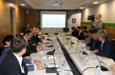 O nouă ședința de lucru privind planul de separare a operatorului sistemului de transport al gazelor naturale S.R.L „Moldovatransgaz”