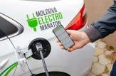 Prima stație de încărcare a automobilelor electrice alimentată de la energia fotovoltaică a fost lansată la Chişinău 