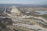 Lucrările de construcție a podurilor și podețelor pe drumul național M3 Porumbrei-Cimișlia – în proces de execuție  