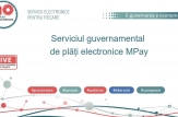 Serviciul guvernamental de plăți electronice MPay, în creștere exponențială