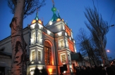 Aprinderea iluminatului artistic al Bisericii „Sf. Ierarh Nicolae” şi Biserica „Sf. Treime”