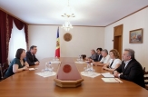 Președintele Parlamentului Igor Corman a avut astăzi o ședință de lucru cu membrii Comisiei Naționale pentru Integritate