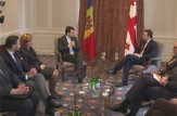 Chiril Gaburici a discutat cu omologul său georgian, în cadrul vizitei la Bruxelles