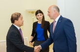 Pavel Filip l-a primit astăzi pe Ambasadorul Republicii Coreea acreditat în Republica Moldova, Lee Yang-goo, cu reşedinţa la Kiev