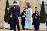 Emmanuel Macron: Sunt 24 de ani de când un președinte al Republicii Moldova nu a fost primit la Paris